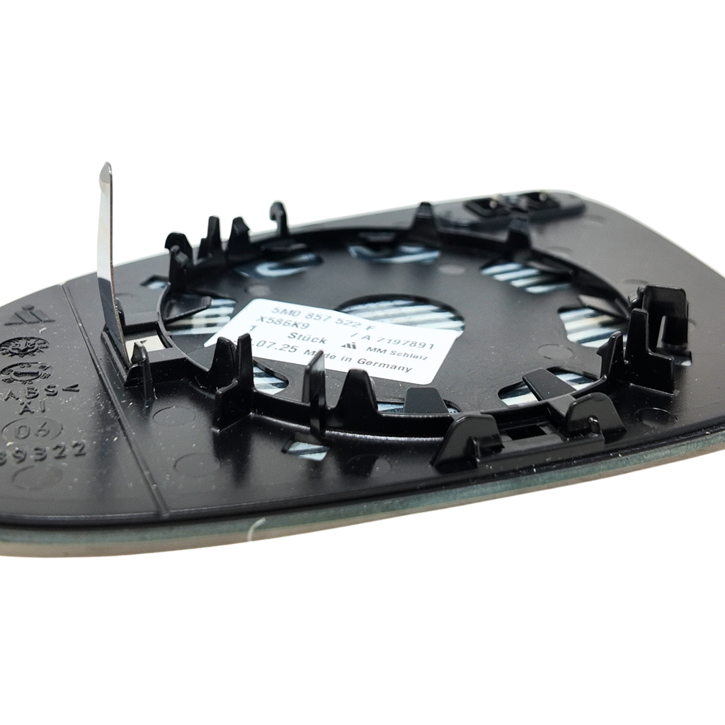 Cristal espejo derecho Volkswagen | Convexo, calefactable, grupo VAG (5M0857522F)
