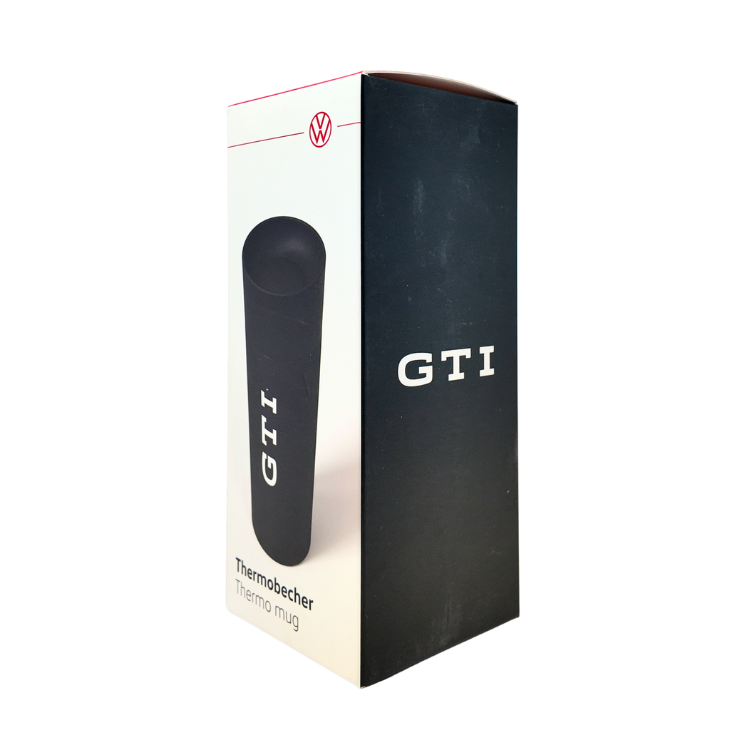 Volkswagen GTI Thermo Mug | 485 ml, black stainless steel (3A5069604A)