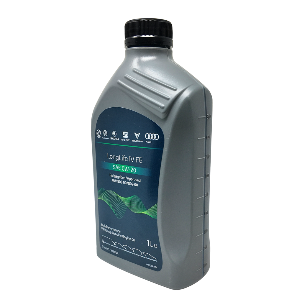 Aceite motor 0W20 Volkswagen 1L | VW 508.00/509.00, Long Life IV FE (GR65577M2EUR)