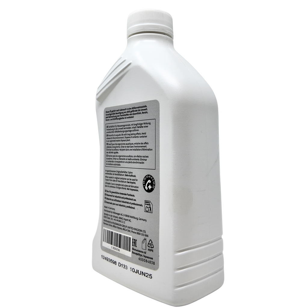 VAG Group Original 75W-80 Manual Transmission Oil 1L | 5/6 Speed Gearboxes (G052527A2)