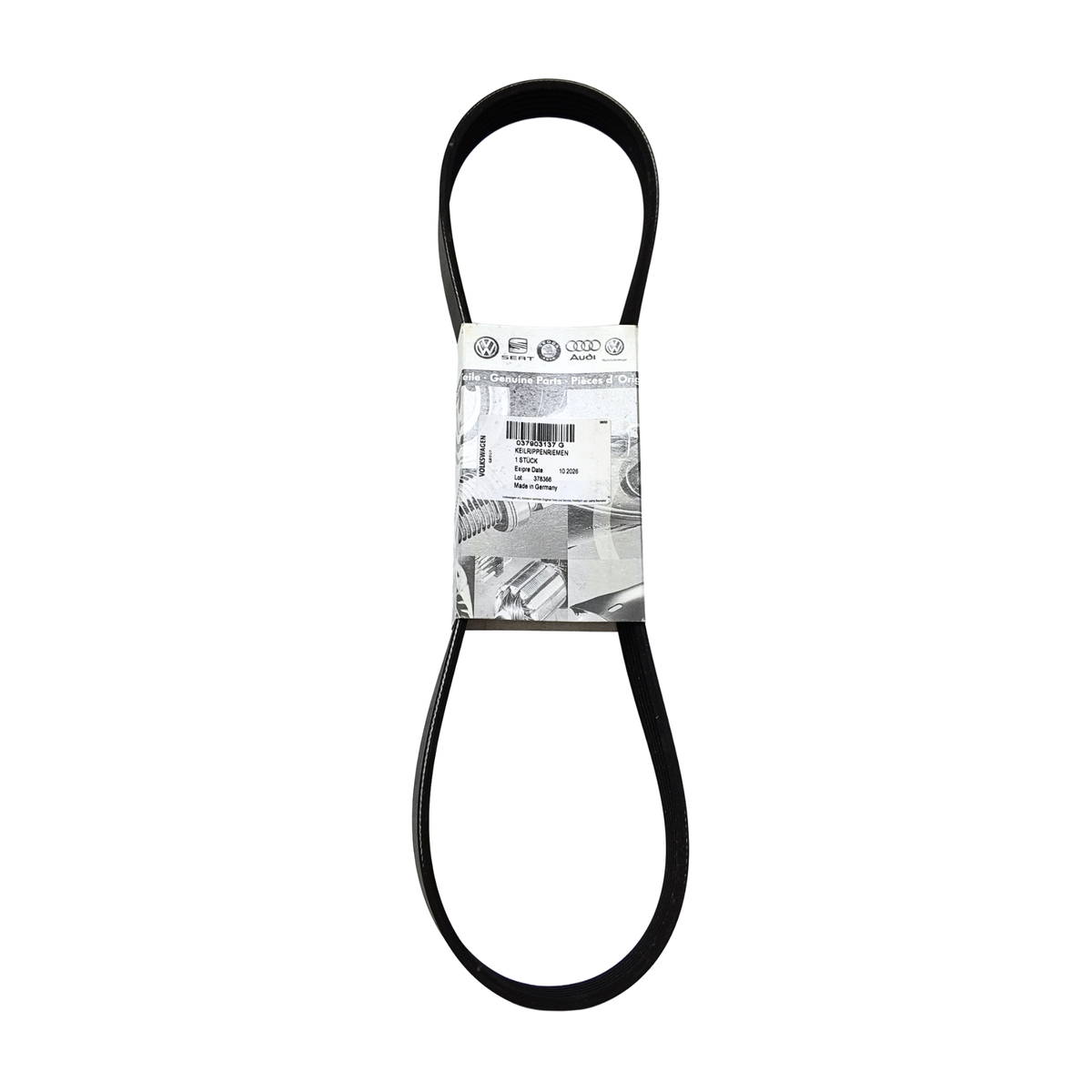 Original VAG Group belt | Alternator belt (037903137G)