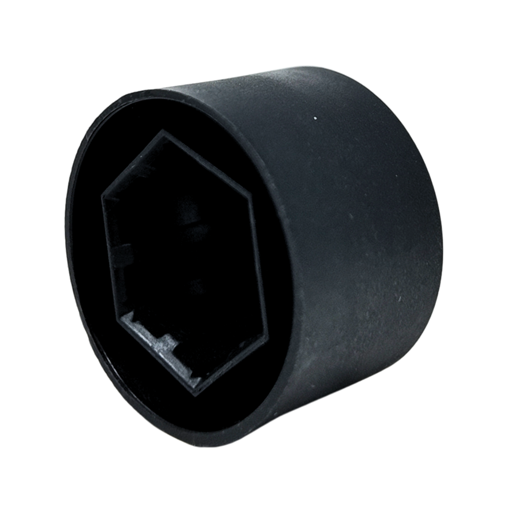 Volkswagen Wheel Bolt Cap | Satin Black 21mm (1K06011739B9)
