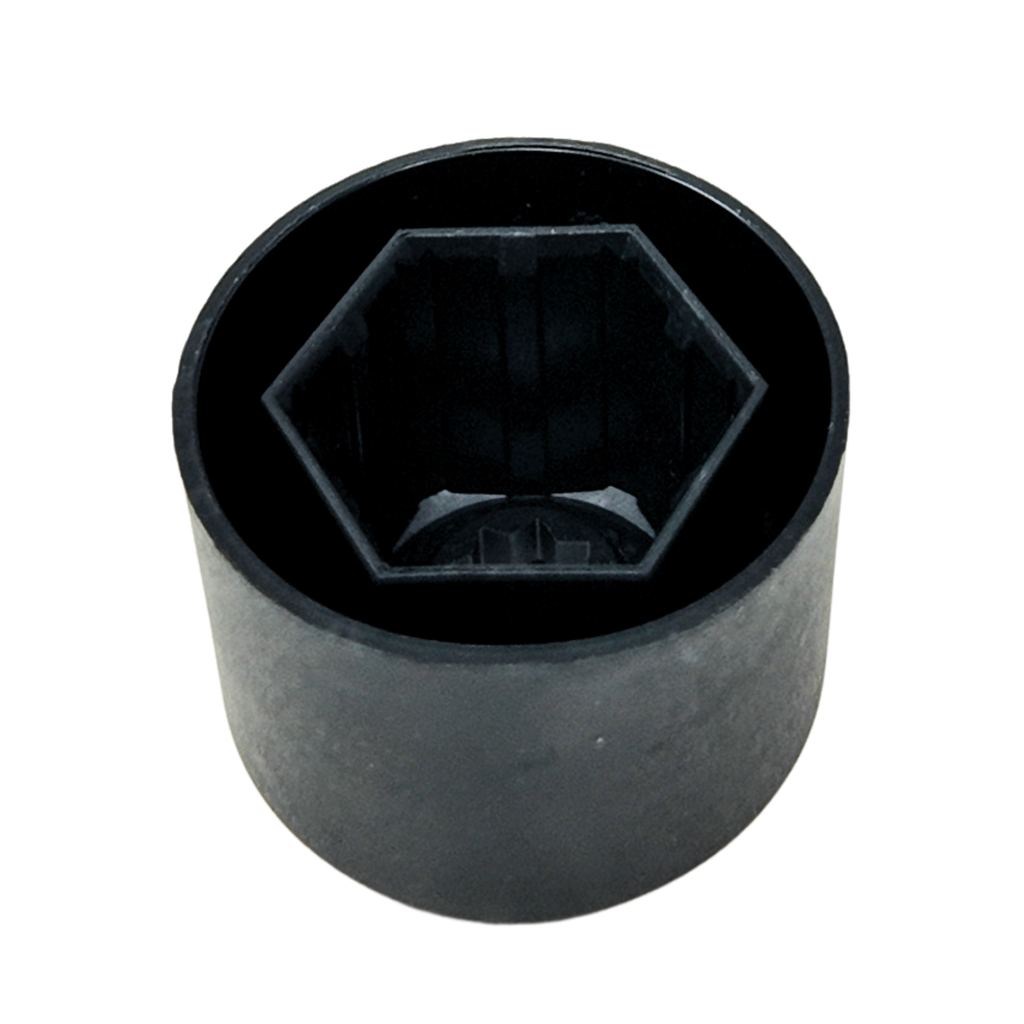 Volkswagen Wheel Bolt Cap | Satin Black 21mm (1K06011739B9)