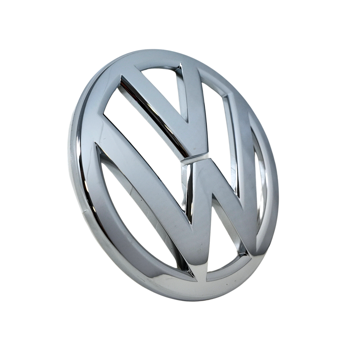 Emblema Volkswagen Scirocco | Delantero, azul y blanco con borde cromado, original (1K8853600B739)