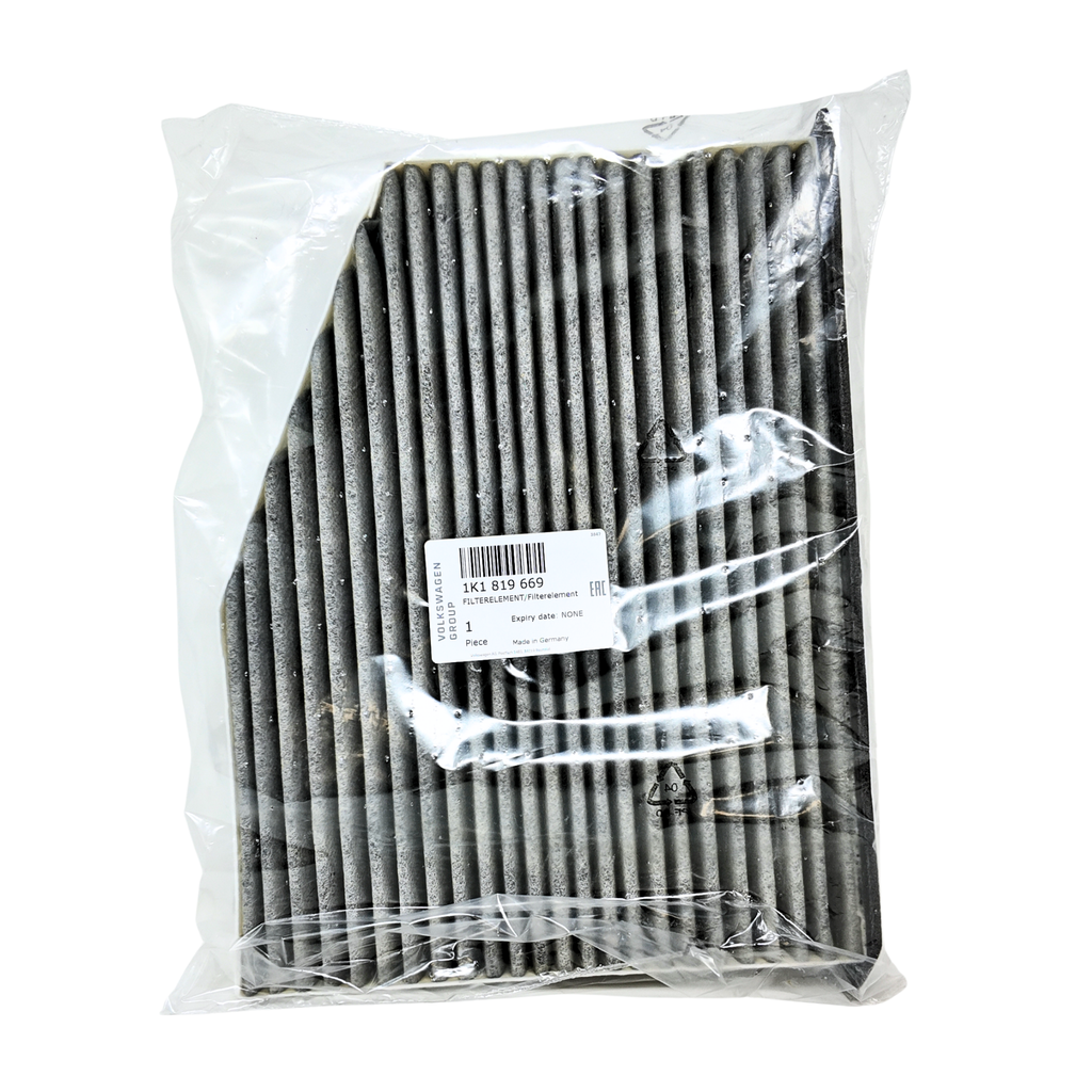 Filtro de polen original VAG | para Volkswagen Golf, Audi A3 y SEAT León (1K1819669)