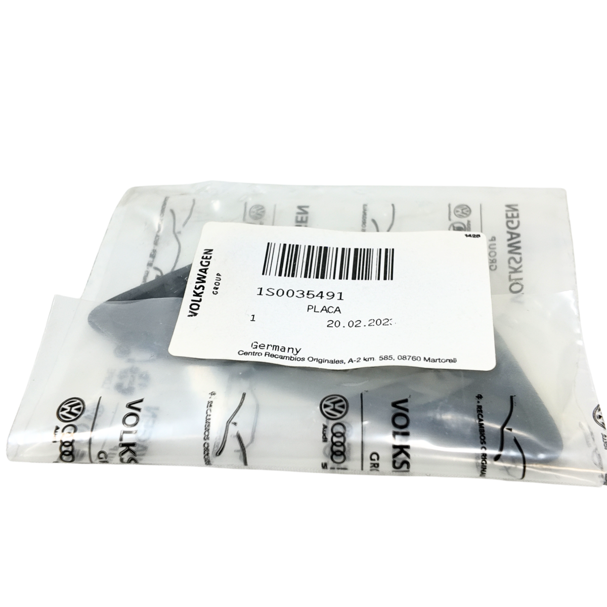 Placa cobertera navegación salpicadero SEAT Skoda VW | (1S0035491)