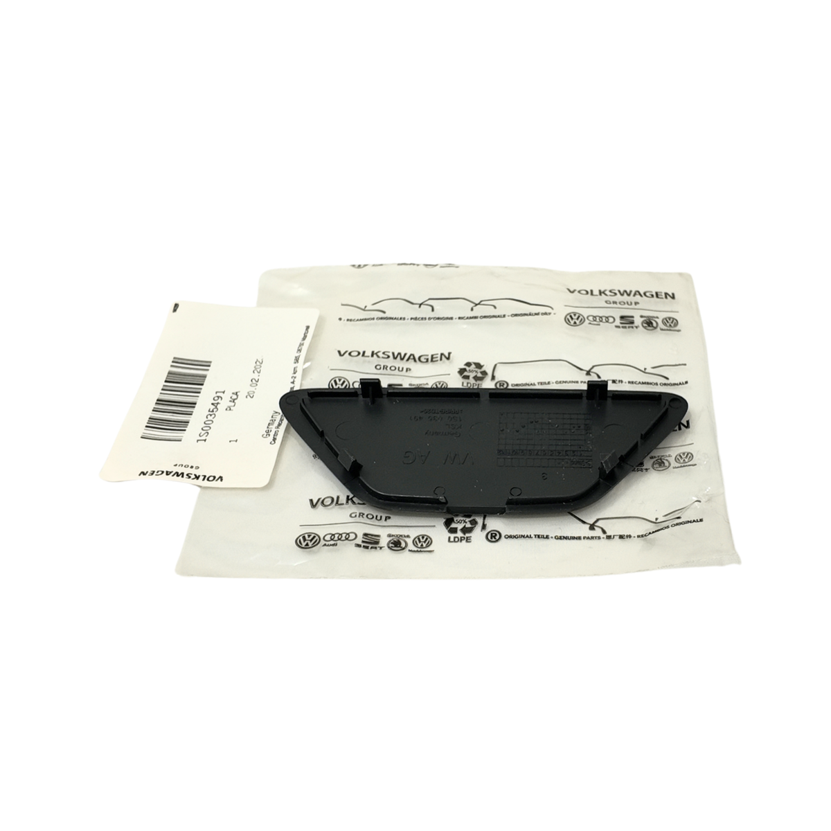 Placa cobertera navegación salpicadero SEAT Skoda VW | (1S0035491)