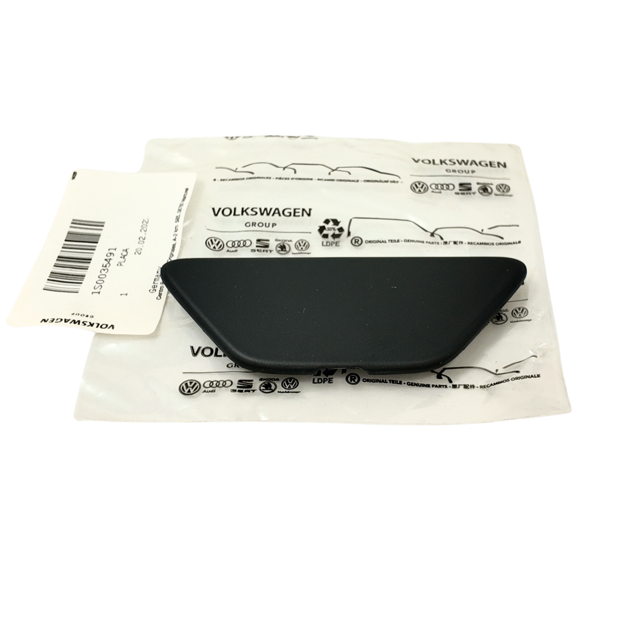 Placa cobertera navegación salpicadero SEAT Skoda VW | (1S0035491)