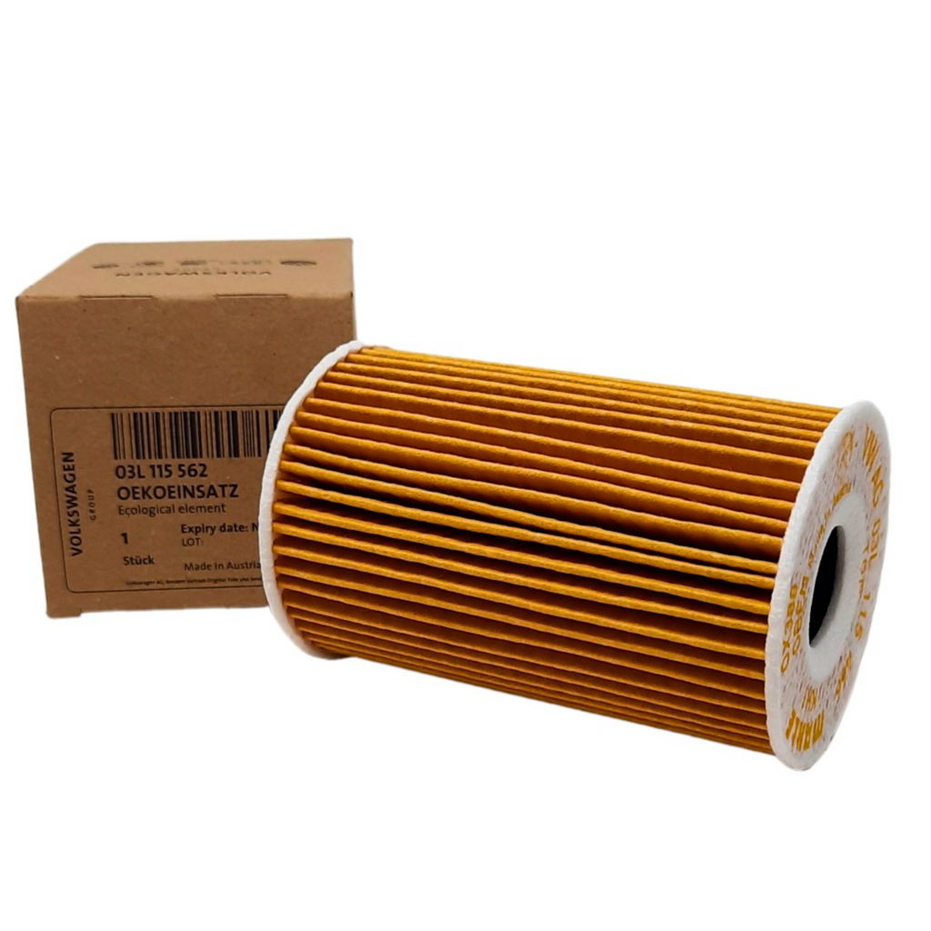 Filtro aceite Grupo VAG 1.6/2.0 TDI | Sintético cartucho (03L115562)