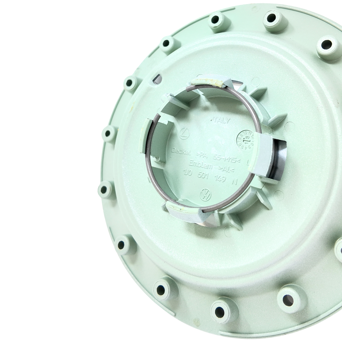 Cache-moyeux jantes Volkswagen | Chrome brillant-gris, VW d'origine (1J0601149NJWZ)