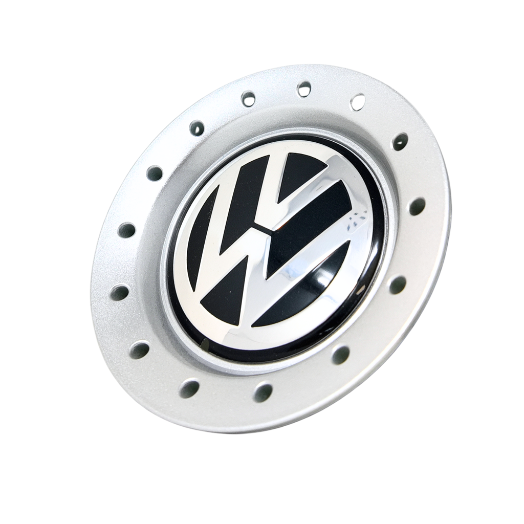 Cache-moyeux jantes Volkswagen | Chrome brillant-gris, VW d'origine (1J0601149NJWZ)