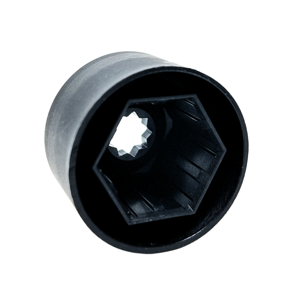 Volkswagen Wheel Bolt Cap | Satin Black 21mm (1K06011739B9)