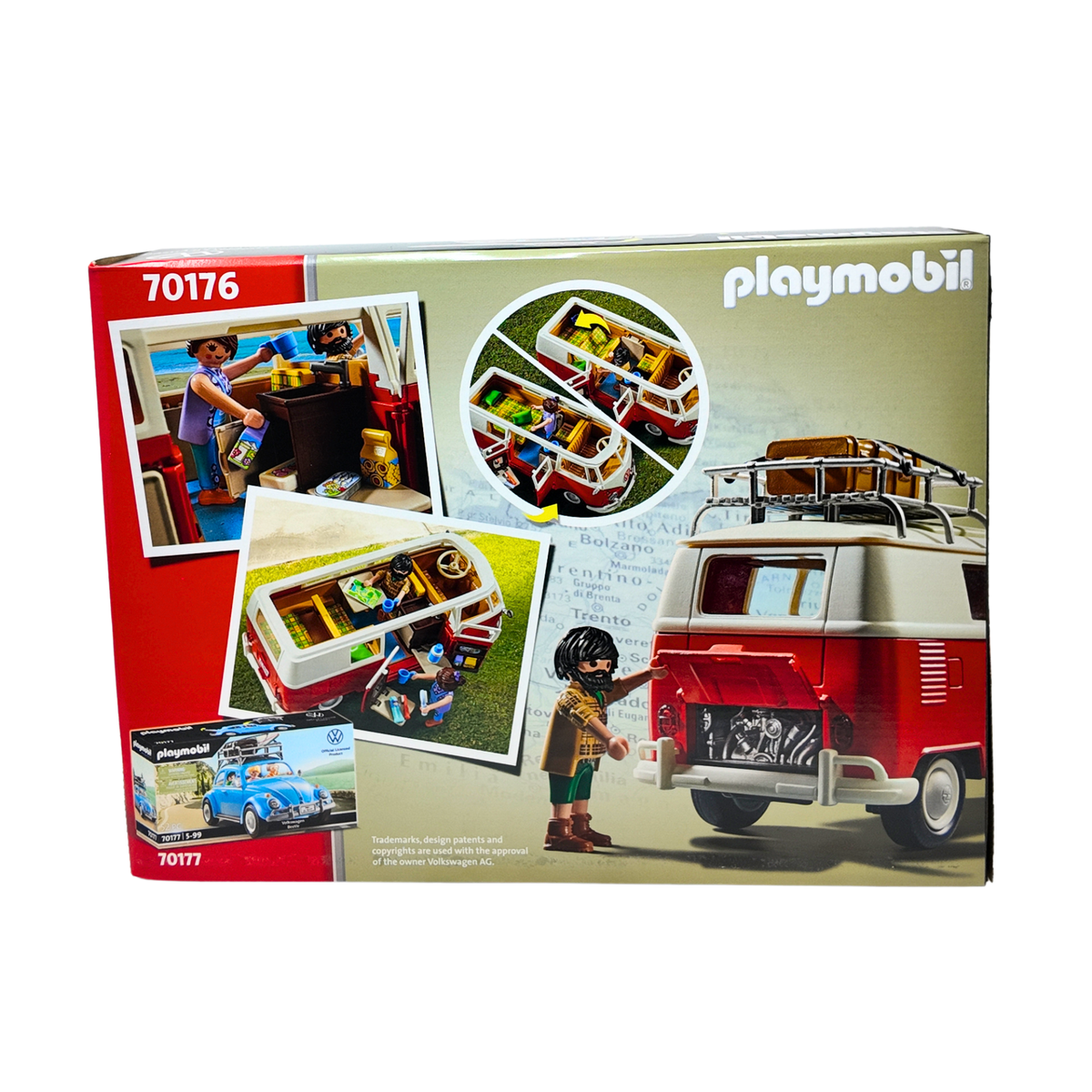 Volkswagen T1 Camping Bus Playmobil | 70176, toy +5 years (7E9087511A)