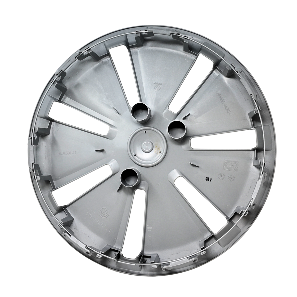 Embellecedor Volkswagen Camper Multivan | plata fina, ajuste original (7LA6011471ZX)